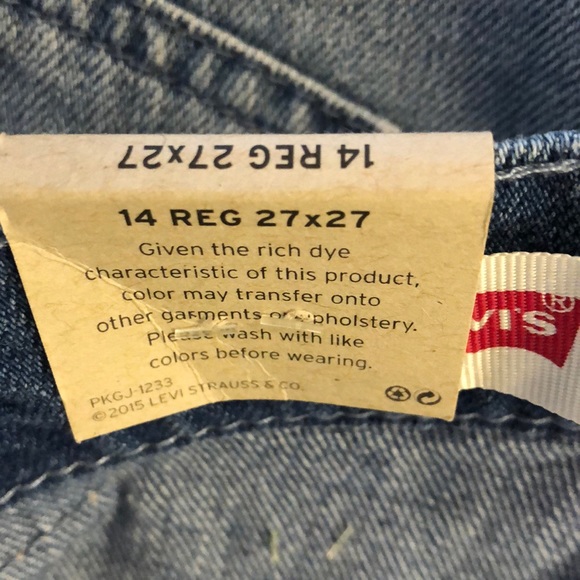 Boys Slim fit 511 Levi’s Jeans - Picture 4 of 4
